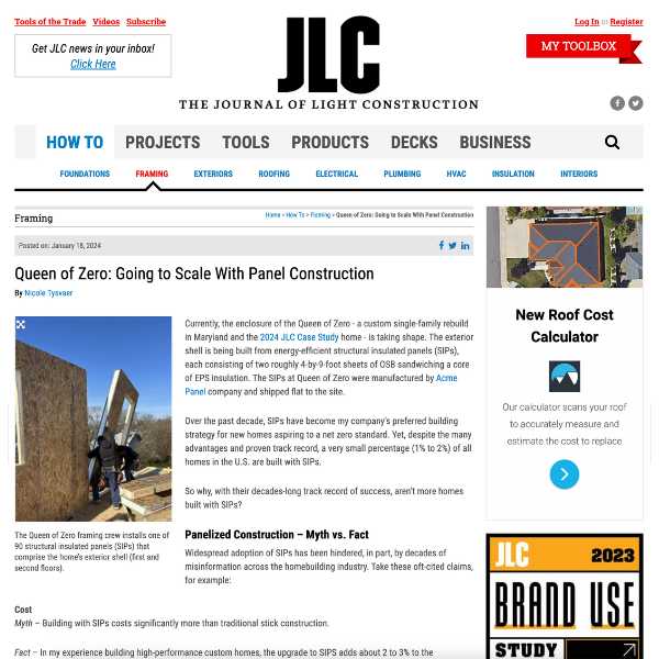 Journal of Light Construction Excerpt