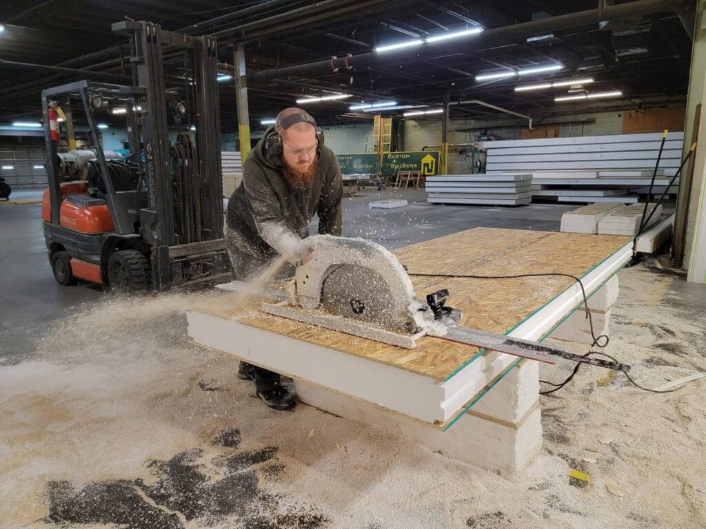 Cutting an ACME SIP to size in the manufacturing facility