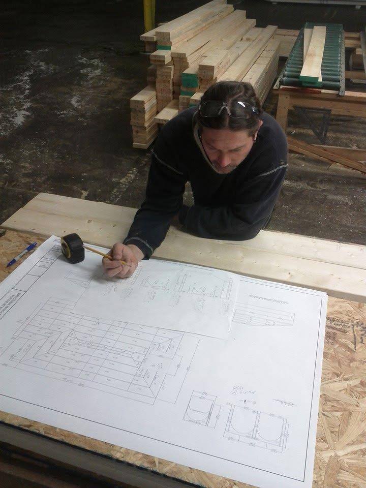 Marking up panel plans before the first ACME SIP ever gets cut